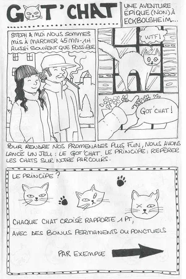 BD Got'chat - une aventure dessinée par Aemarielle
