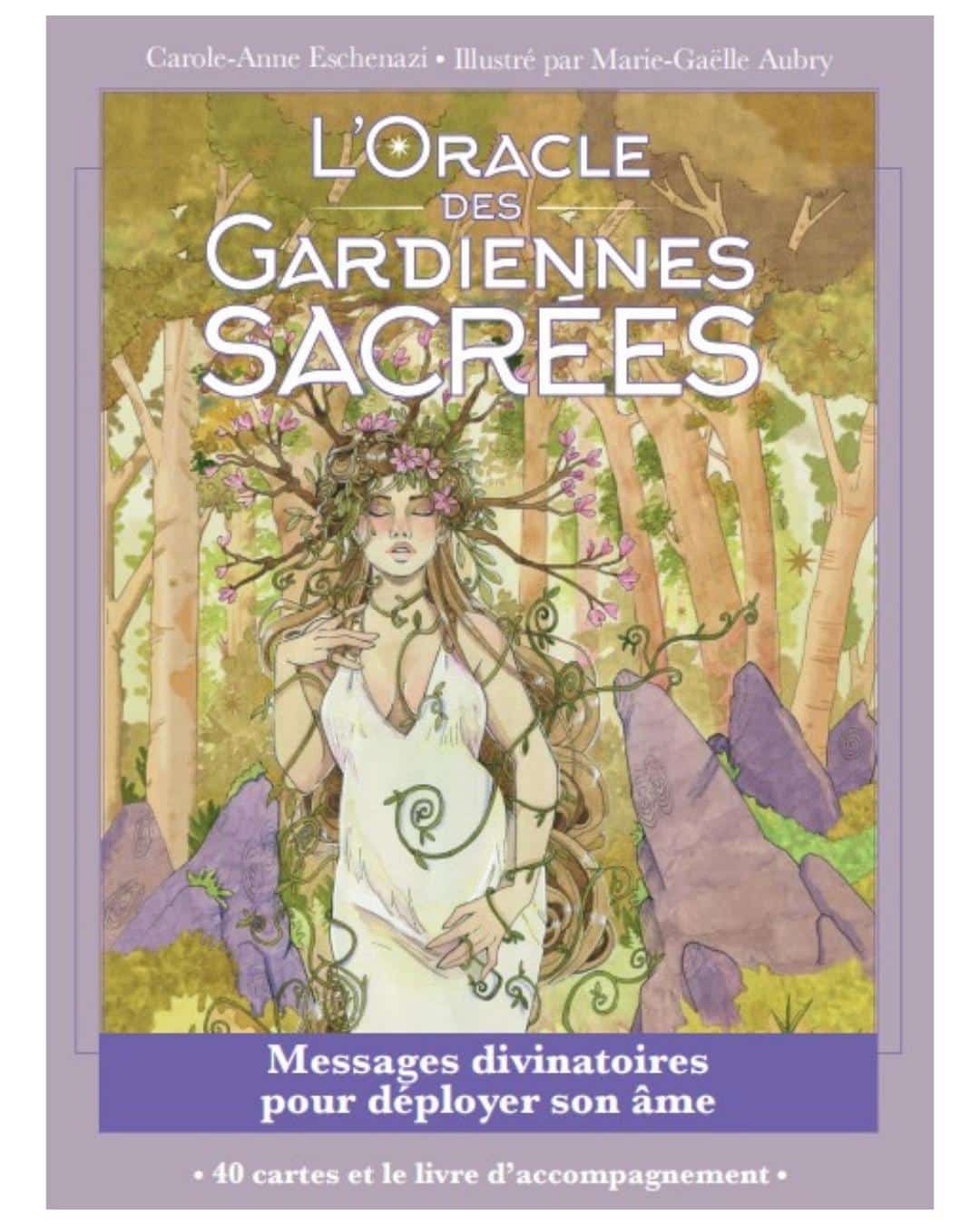 L'Oracle des Gardiennes sacrées- couverture de la boîte