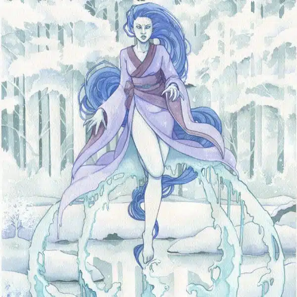 Yuki Onna, un esprit japonais au cœur de froid et de glace