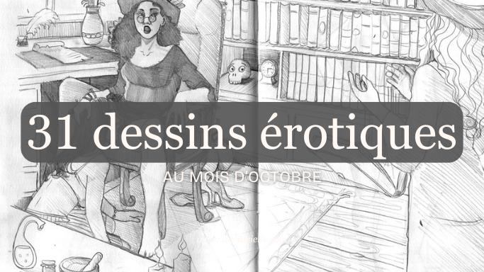 31 dessins érotiques en octobre - kinktober par Aemarielle