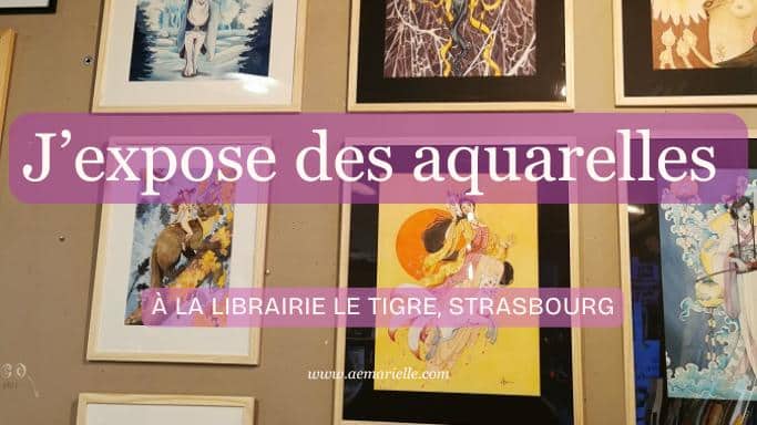 Vignette de l'article sur l'exposition d'aquarelles originales à Strasbourg