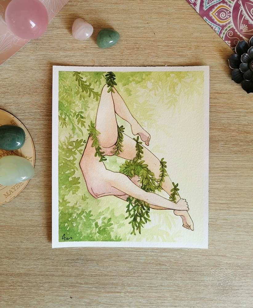 Danse dans les branches (Vendu) – Image 2