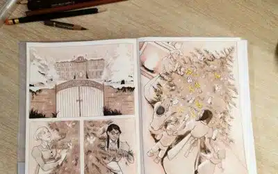 En décembre, je t’offre une histoire de Noël illustrée 🎄